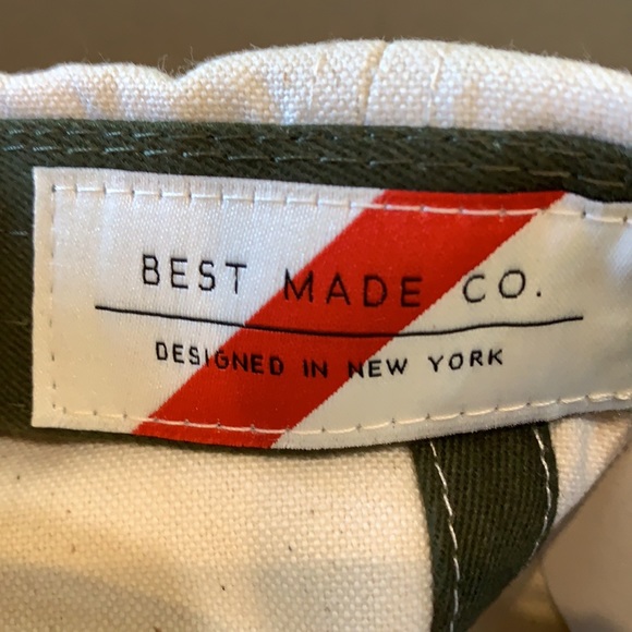 BEST MADE CO CANVAS X Ball Cap, Baseball Hat, NEW Natural - Picture 4 of 6